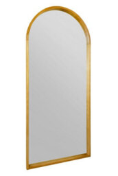 MirrorOutlet The Naturalis Solid Oak Framed Arched Leaner Wall Mirror 190Cm X 85Cm - thumbnail 3