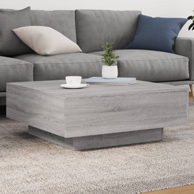 Berkfield Coffee Table Grey Sonoma 80X80X31 Cm Engineered Wood - image 1