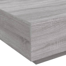 Berkfield Coffee Table Grey Sonoma 80X80X31 Cm Engineered Wood - thumbnail 8