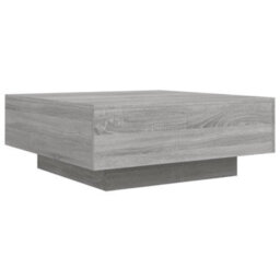 Berkfield Coffee Table Grey Sonoma 80X80X31 Cm Engineered Wood - thumbnail 7