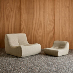 Sweeek - Children's Armchair In Textured Boucle Fabric Beige 63X67X45 Cm - Sokol Kid - thumbnail 8