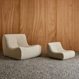 Sweeek - Children's Armchair In Textured Boucle Fabric Beige 63X67X45 Cm - Sokol Kid - thumbnail 7