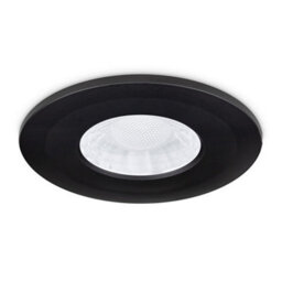 JCC Lighting Jcc Jc1107/blk Black Aluminium Bezel For Use With X50 Fire-Rated Downlight