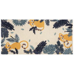 Beliani Kids Rug Naibos Multicolour 80 X 150 Cm Cotton - thumbnail 1