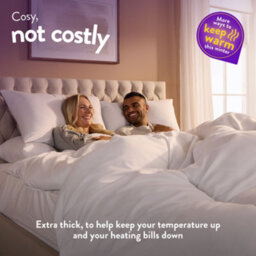 Slumberdown Chilly Nights Double 15 Tog Extra Warm Winter Duvet - thumbnail 3