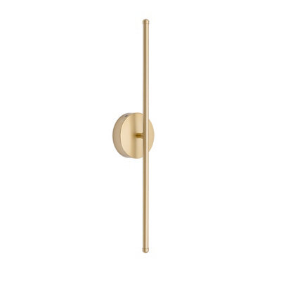 Living And Home 60 Cmh Gold Rechargeable Dimmable Led Wall Light With Remote Control - image 1