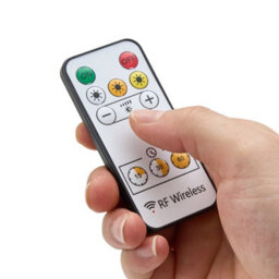 Living And Home 60 Cmh Gold Rechargeable Dimmable Led Wall Light With Remote Control - thumbnail 8