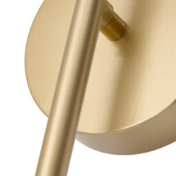 Living And Home 60 Cmh Gold Rechargeable Dimmable Led Wall Light With Remote Control - thumbnail 6