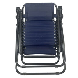 Birchtree Zero Gravity Chairs Sun Recliner Adjustable Chairs Folding Table Set Reclining Loungers Drink Holder Blue - thumbnail 8
