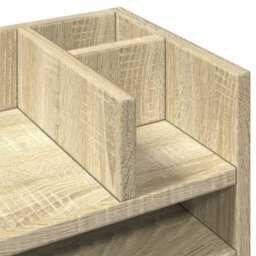 Walplus Desk Organiser Sonoma Oak 44.5X24X25 Cm Engineered Wood - thumbnail 7