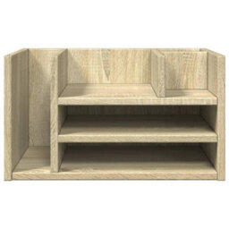 Walplus Desk Organiser Sonoma Oak 44.5X24X25 Cm Engineered Wood - thumbnail 4