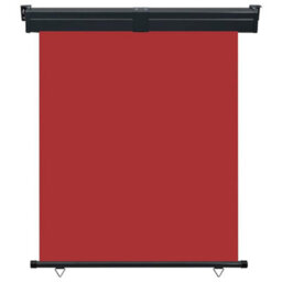 Walplus Balcony Side Awning Garden Sun Shade Canopy Gazebo For Back Door, Porch, Patio 145X250 Cm Red - thumbnail 2