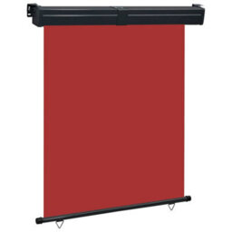 Walplus Balcony Side Awning Garden Sun Shade Canopy Gazebo For Back Door, Porch, Patio 145X250 Cm Red