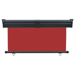 Walplus Balcony Side Awning Garden Sun Shade Canopy Gazebo For Back Door, Porch, Patio 145X250 Cm Red - thumbnail 4