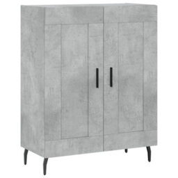 Berkfield Highboard Concrete Grey 69.5X34X180 Cm Engineered Wood - thumbnail 7