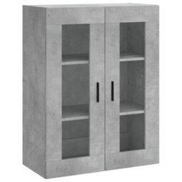 Berkfield Highboard Concrete Grey 69.5X34X180 Cm Engineered Wood - thumbnail 5