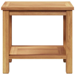 Berkfield Coffee Table Brown 50 X 35 X 45 Cm Solid Teak Wood - thumbnail 5