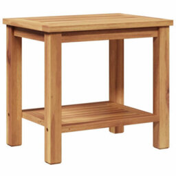 Berkfield Coffee Table Brown 50 X 35 X 45 Cm Solid Teak Wood - thumbnail 7