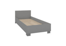Arte Sophisticated Grey Matt Single Bed With Storage H700mm W935mm L2060mm - Modern Elegance For Stylish Bedrooms - thumbnail 2
