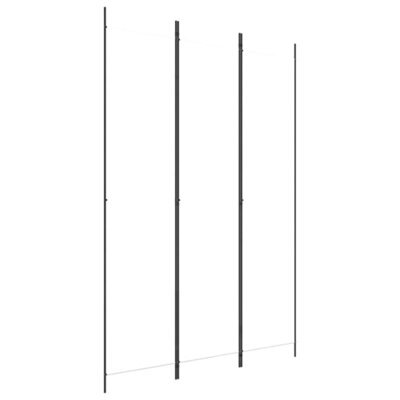 Vidaxl 3-Panel Room Divider White 150X220 Cm Fabric Room Dividers - image 1