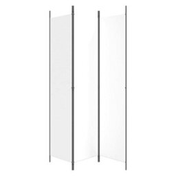 Vidaxl 3-Panel Room Divider White 150X220 Cm Fabric Room Dividers - thumbnail 4
