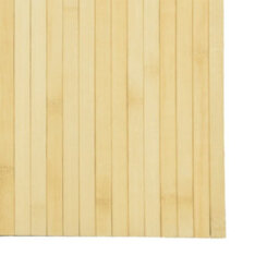 Walplus Light Natural Bamboo Room Divider 165X600 Cm Folding Screen - thumbnail 7