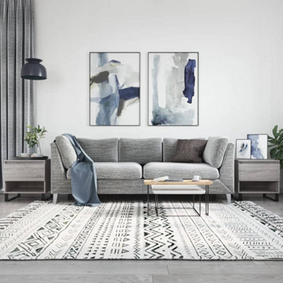 Berkfield Coffee Tables 2 Pcs Grey Sonoma 50X46X50 Cm Engineered Wood - image 1