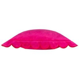 furn. Furn Lil Scallop Velvet Feather Filled Cushion - thumbnail 3