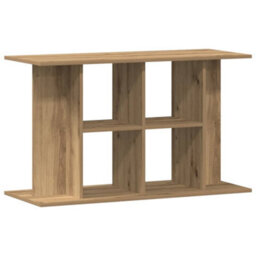 Walplus Artisan Oak Aquarium Stand 100X40X60 Cm Engineered Wood Fish Tank Cabinet - thumbnail 2