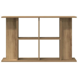 Walplus Artisan Oak Aquarium Stand 100X40X60 Cm Engineered Wood Fish Tank Cabinet - thumbnail 4