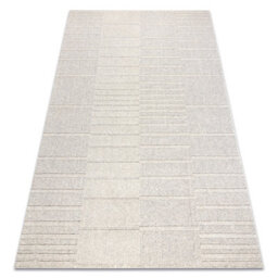 RugsX Flux 461.3.ae121 Wool Carpet Osta - Geometric, Structural, Loft Beige Grey 120X170 Cm - thumbnail 4
