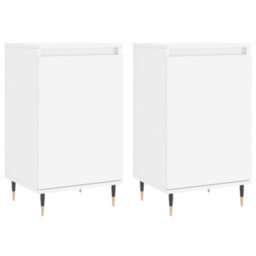 Vidaxl Sideboards 2 Pcs White 40X35X70 Cm Engineered Wood - thumbnail 2