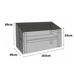 Bosmere Ultimate Bench Cover Charcoal Medium - thumbnail 2