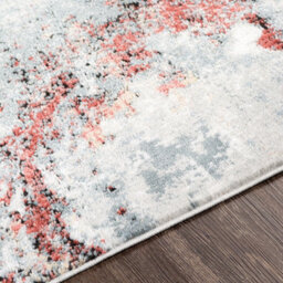 Livabliss Jolie-Abstract Burgundy Grey Beige Black Modern Marble Living Dining Bedroom Rug 200 X 275 Cm Easy Care, Non Shedding - thumbnail 3
