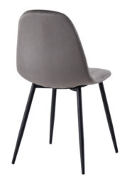 Millhouse Set Of 4 Dining Chairs Kitchen Living Chairs Set D2099 Velvet Dune Grey - thumbnail 9