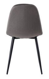 Millhouse Set Of 4 Dining Chairs Kitchen Living Chairs Set D2099 Velvet Dune Grey - thumbnail 6