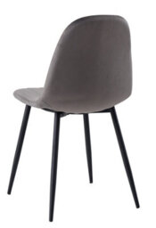 Millhouse Set Of 4 Dining Chairs Kitchen Living Chairs Set D2099 Velvet Dune Grey - thumbnail 5