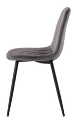 Millhouse Set Of 4 Dining Chairs Kitchen Living Chairs Set D2099 Velvet Dune Grey - thumbnail 4