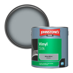 Johnstone's Trade Vinyl Silk Walls & Ceilings Emulsion Paint Mirror Mirror (Ppg1039-3) 2.5L - thumbnail 1