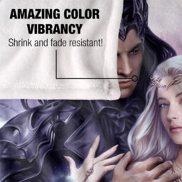 Jq Licensing The Enchanted Ones Elves Silky Supersoft Blanket Multicoloured (152Cm X 127Cm) - thumbnail 4