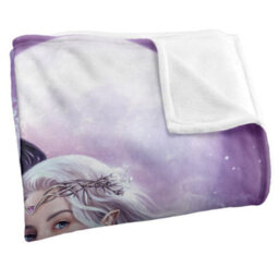 Jq Licensing The Enchanted Ones Elves Silky Supersoft Blanket Multicoloured (152Cm X 127Cm) - thumbnail 3