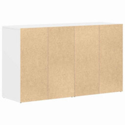 Berkfield White Sideboard White Wood 120 X 36 X 69 Cm Storage - thumbnail 8