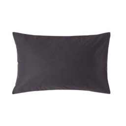 Homescapes Dark Charcoal Grey Egyptian Cotton Housewife Pillowcase 1000 Tc