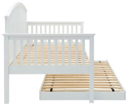 Gfw Madrid Wooden Day Bed & Trundle Set  White - thumbnail 7