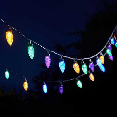 Smart Solar 30X Solar Led String Lights - Multicoloured & Warm White - image 1
