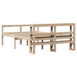 Berkfield Senior Bed With Headboard Without Mattress 120X190 Cm Small Double - thumbnail 6