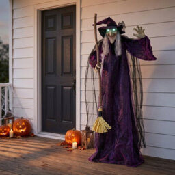 Garden Greatness Standing Animated Led Spooky Witch - thumbnail 1