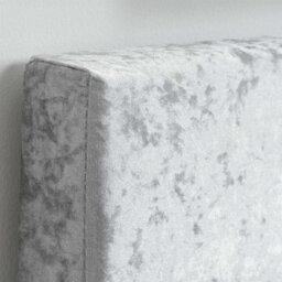 Single Bed Frame & Mattress Silver Velvet Fabric Birlea Sleepsoul Paris 3Ft - thumbnail 6