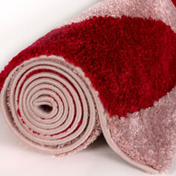 The Rugs Joli Red And Pink Striped Rug Soft Dense Pile Easy To Clean And Pet Friendly For Living Rooms And Bedrooms - thumbnail 7