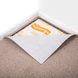 FloorMatch Light Brown Twist Carpet Durable Hard Wearing Pile 4mm Thick - 4M Width - thumbnail 3